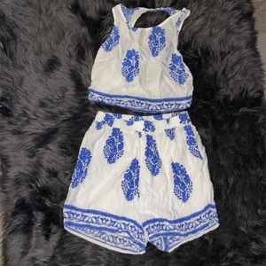 Super cute set 💙! Worn once!